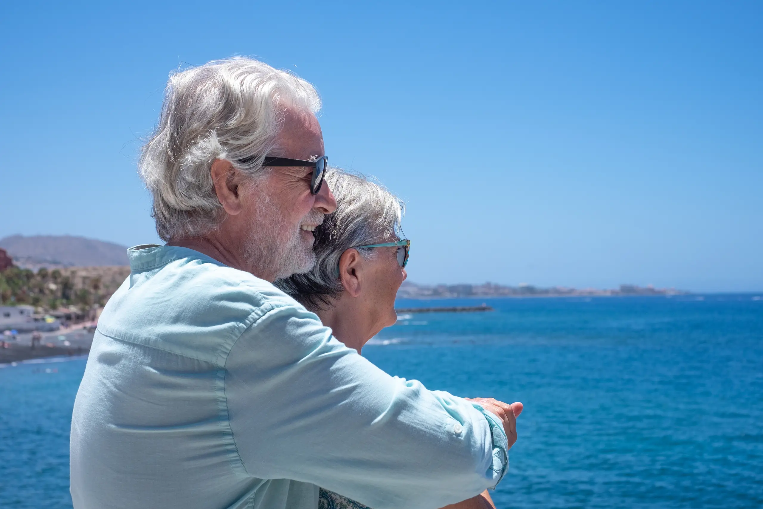 A couple enjoying time together while planning their legacy