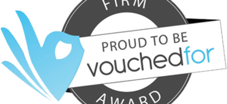 VouchedFor Firm Award - Giliker Flynn